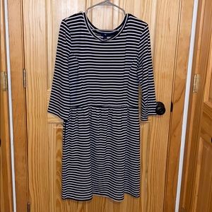 Striped dress with pockets